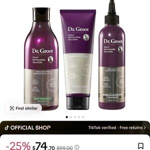 Dr. Groot Scalp Revitalizing Hair Treatment Set - Never Opened